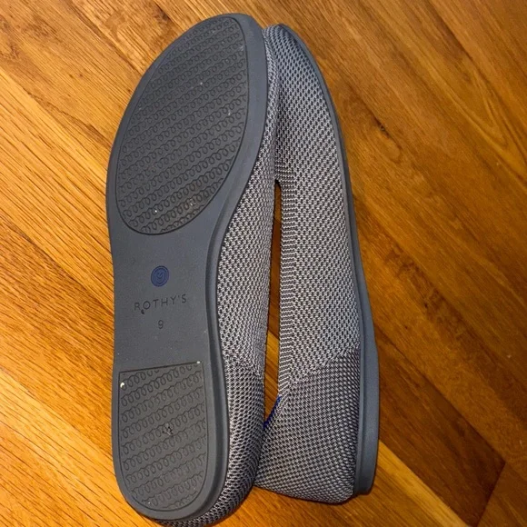 Rothy's Gray Women's “The Flat”-Size 9 - Picture 3 of 8
